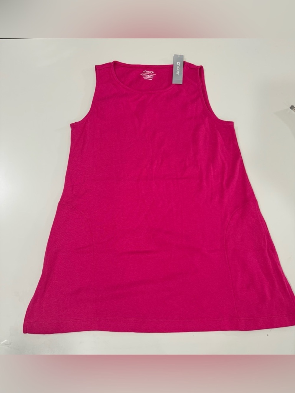 Chico's Women's Bright Fuchsia Tank Top